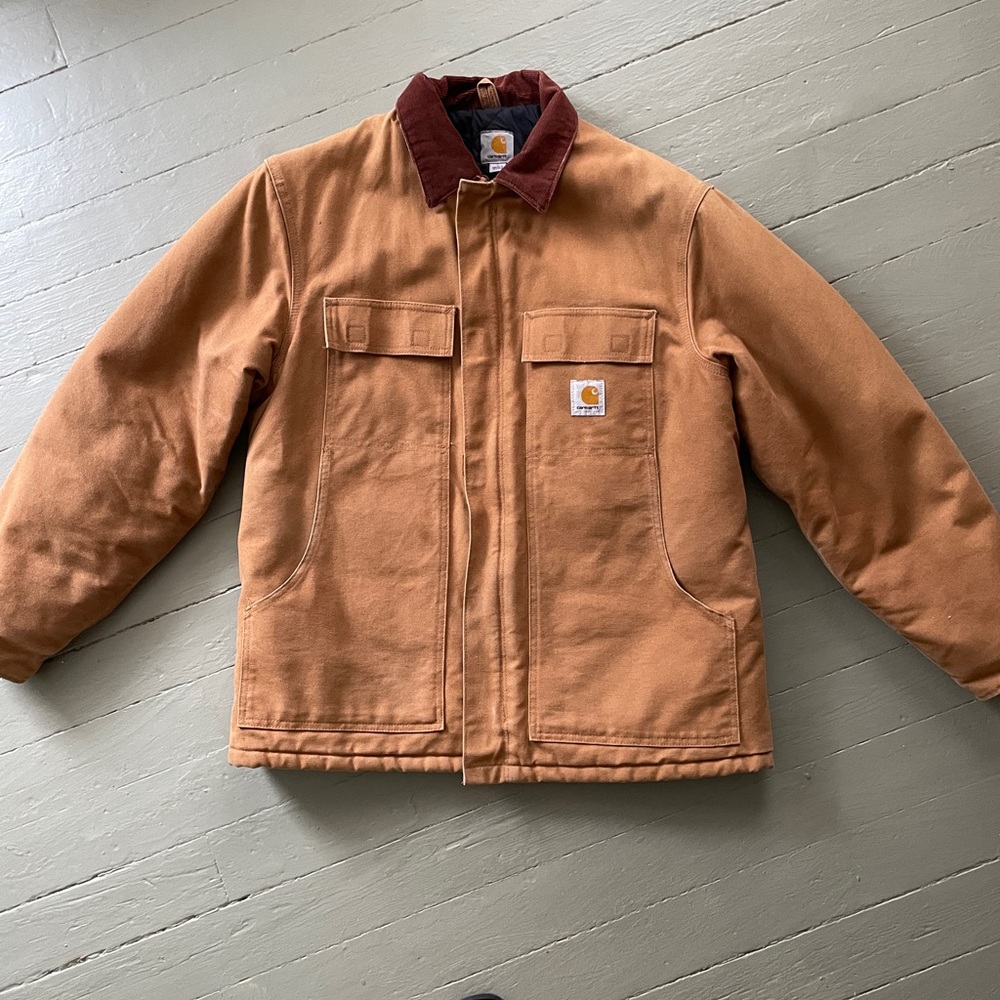 Carhartt Tan Men's Insulated Duck Jacket